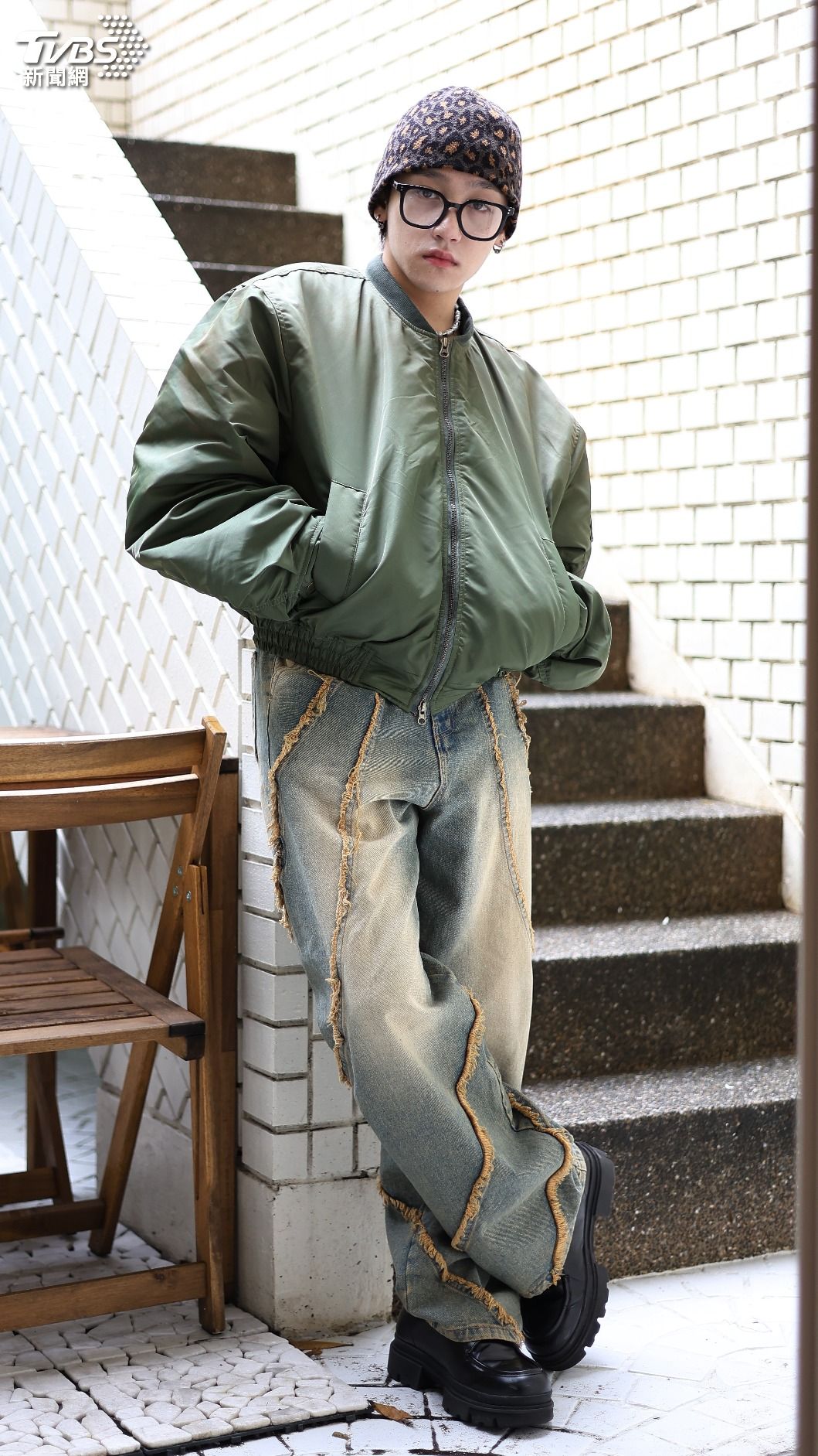 小潘大學轉念正能量。(圖/張哲鳴攝)