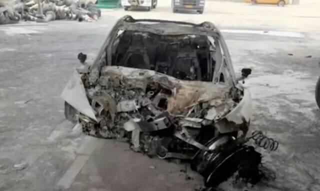 涉事車輛。(圖/翻攝自南方都市報)