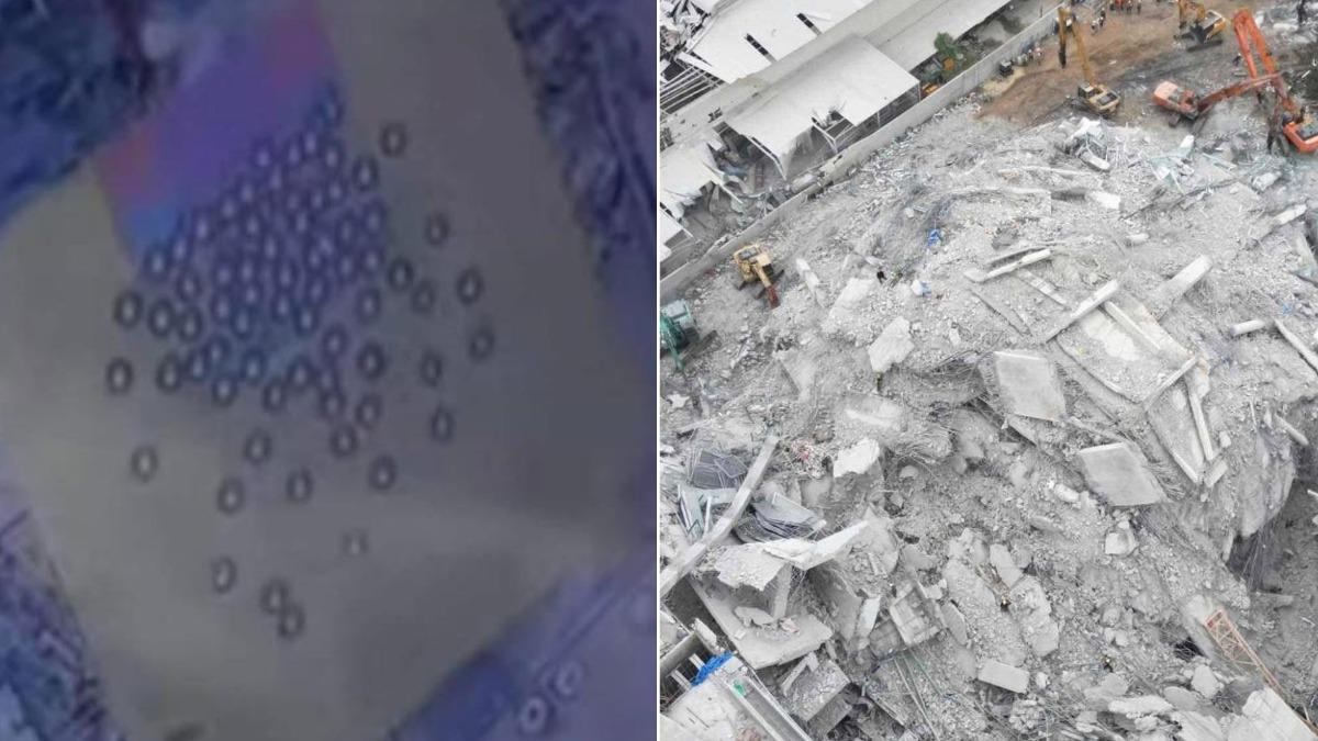 曼谷倒塌大樓美軍測到70處生命跡象!探測器「密集白點」位置曝
