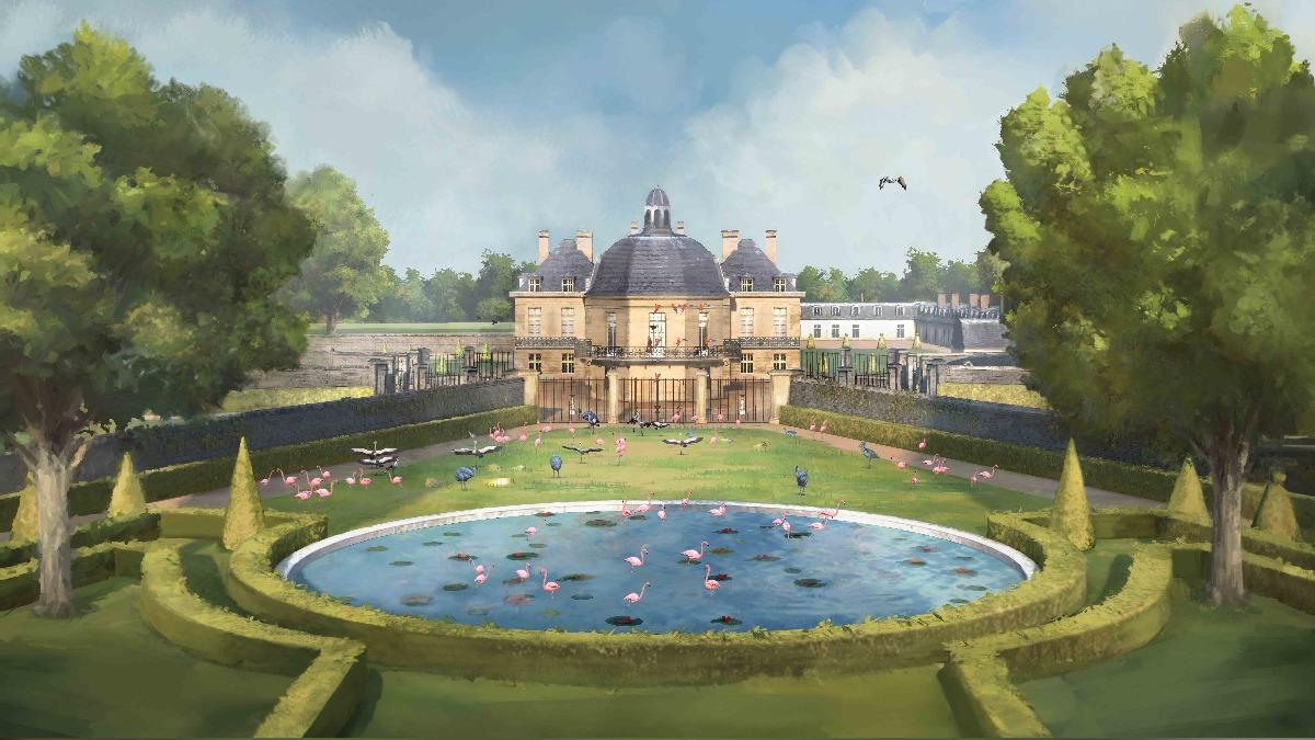 皇家動物園(Royal Menagerie),曾陳列來自全球的珍禽異獸,象徵路易十四的權力野心