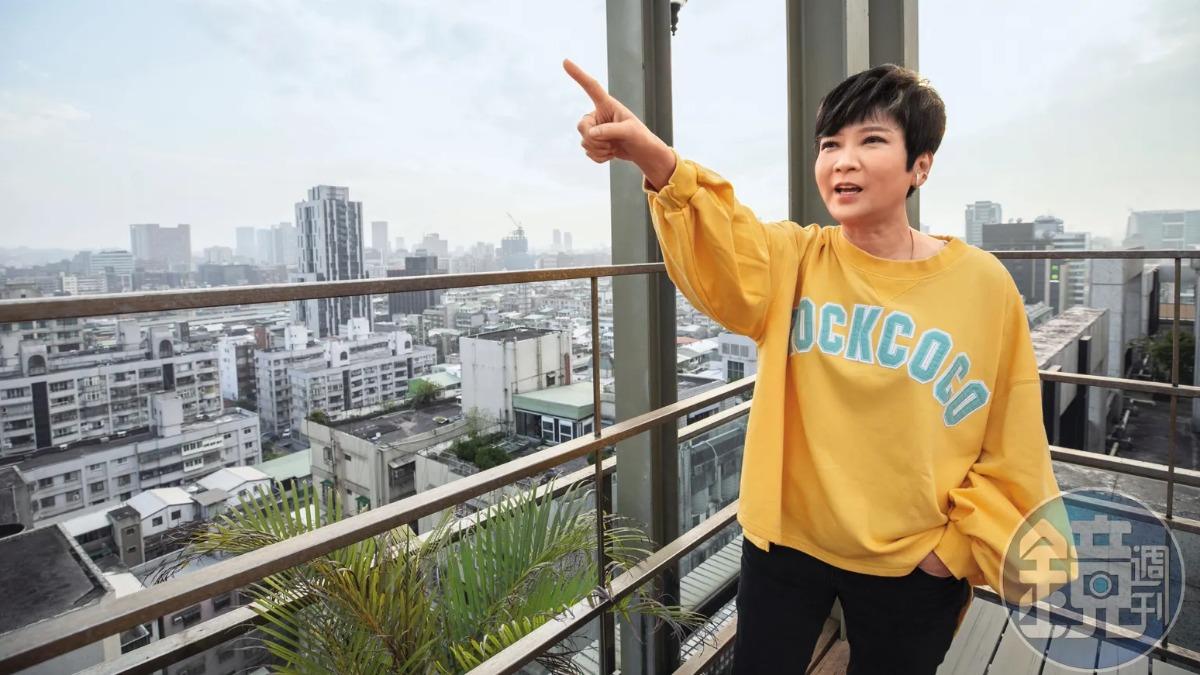 李蜀芳將股市獲利收割後，與建商合作在台南買地，眼光相當精準。（圖／鏡週刊）