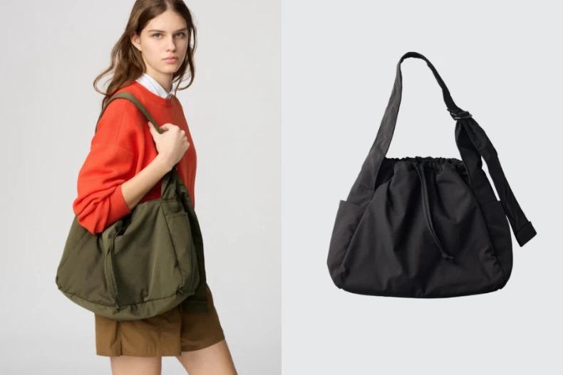 UNIQLO 澎軟肩背包。（圖／UNIQLO提供）