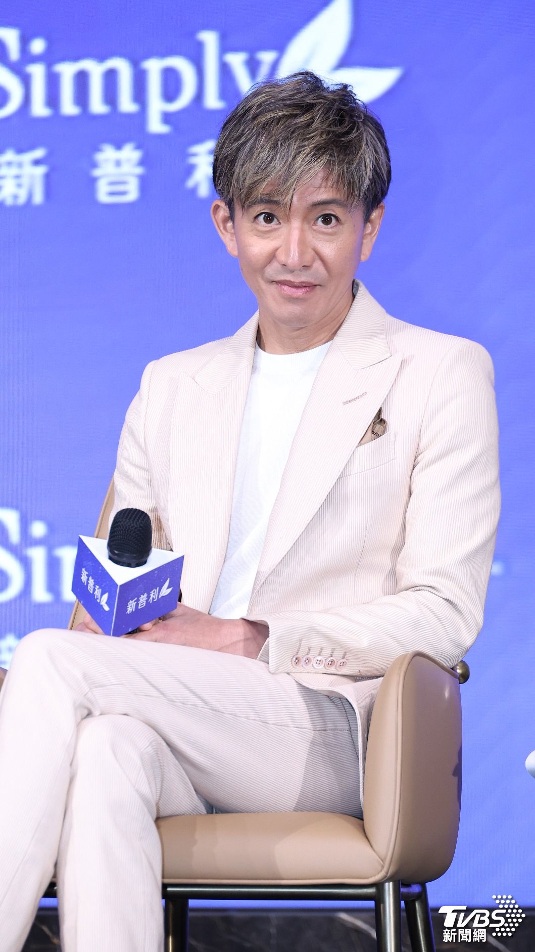 木村拓哉特別對台灣長期以來的幫助表達謝意。(圖/張哲鳴攝)