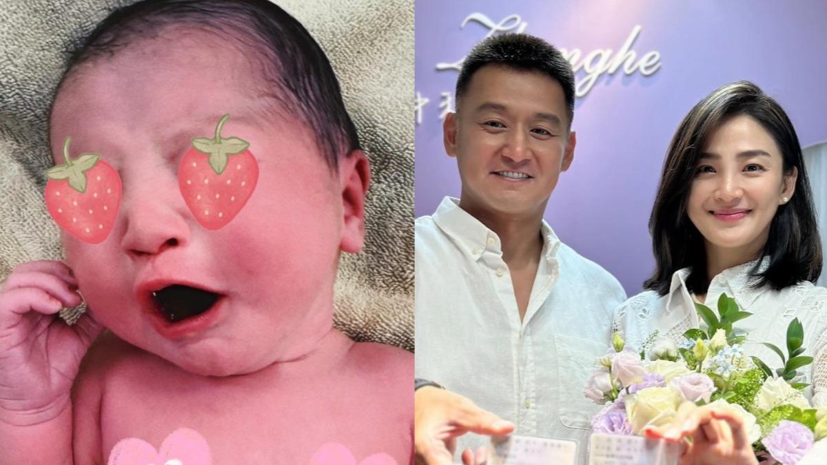 恭喜！47歲洪小鈴升格當媽　愛女放送「臉頰愛心」萌樣曝光