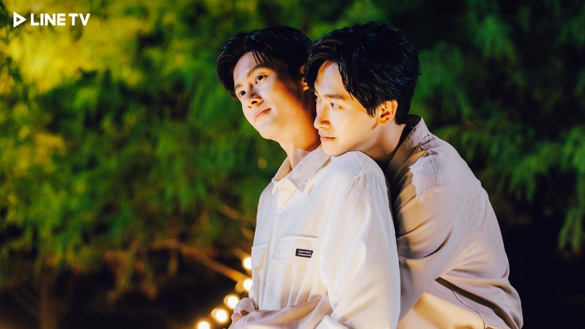 毛祁生(右)、張家陞關係大躍進。(圖/LINE TV提供)