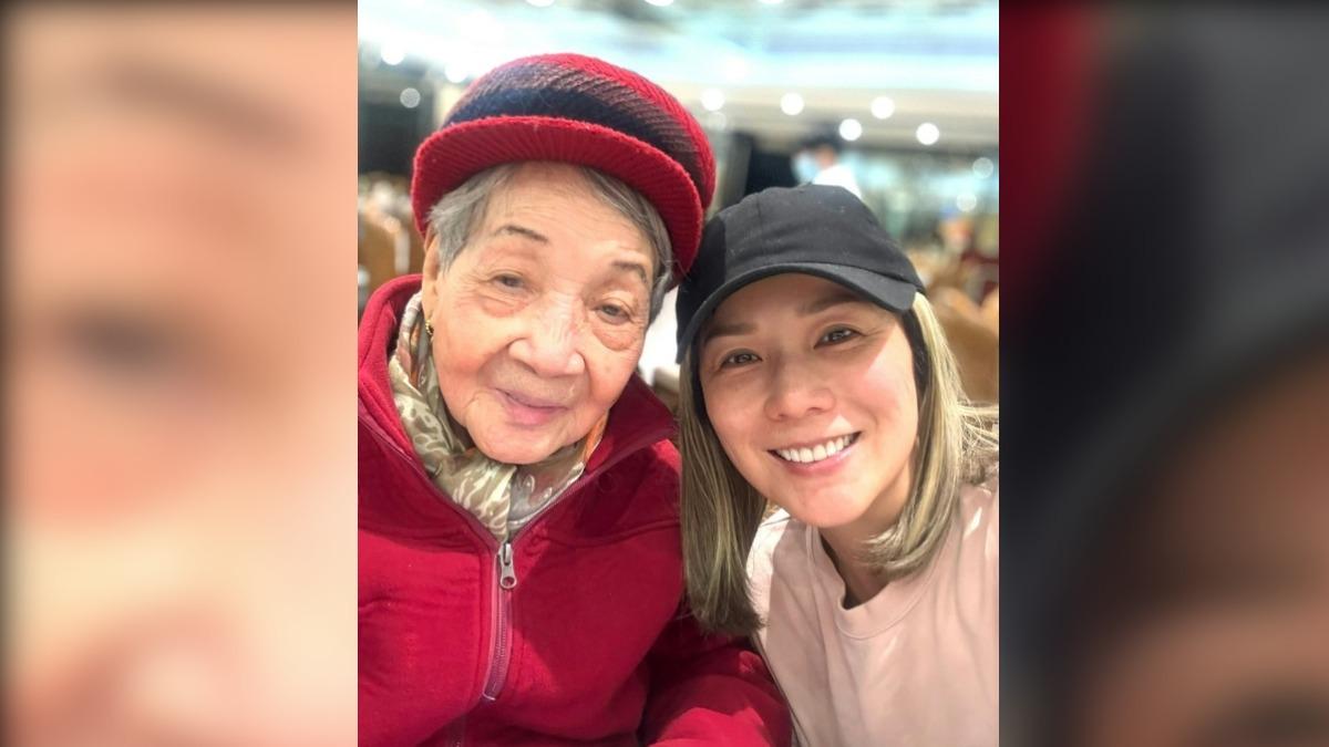 女星乳癌第四期「擴散尾椎」!仍堅強為99歲阿嬤慶生:要與它共存