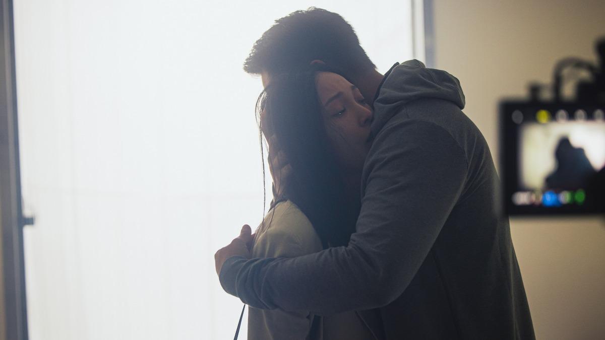 林映唯、張孝全在片中飾演夫妻。(圖/華映提供)