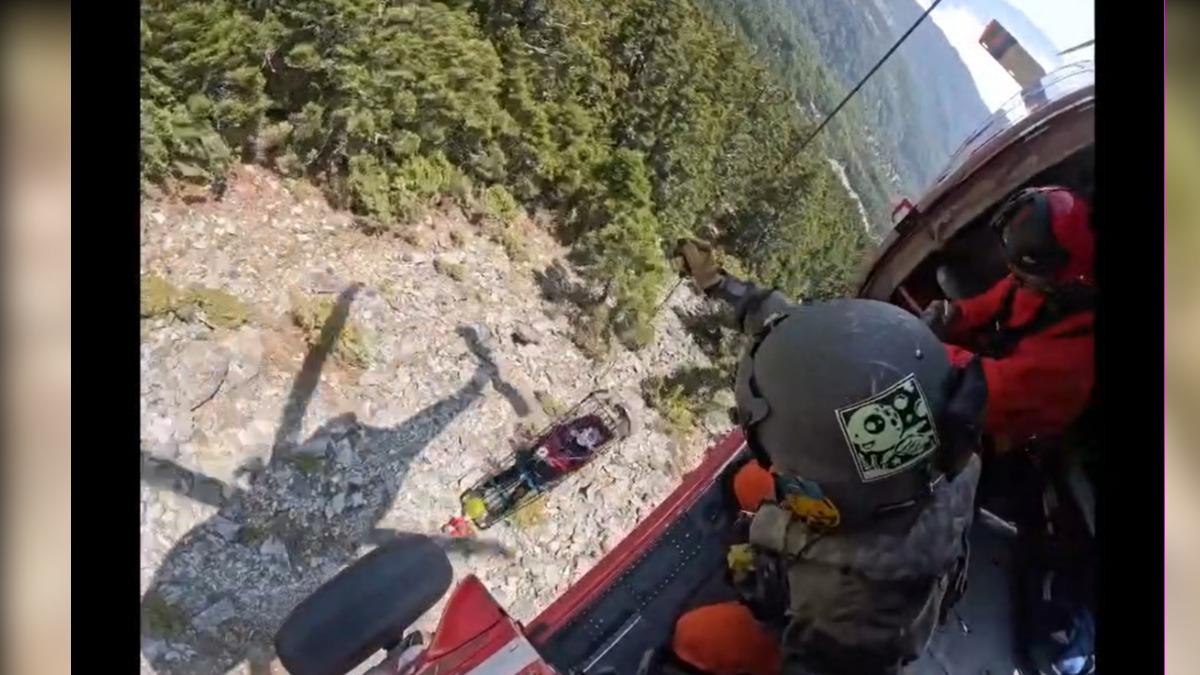 連假登山驚魂!南投、台東山友傳意外 直升機緊急救援保命