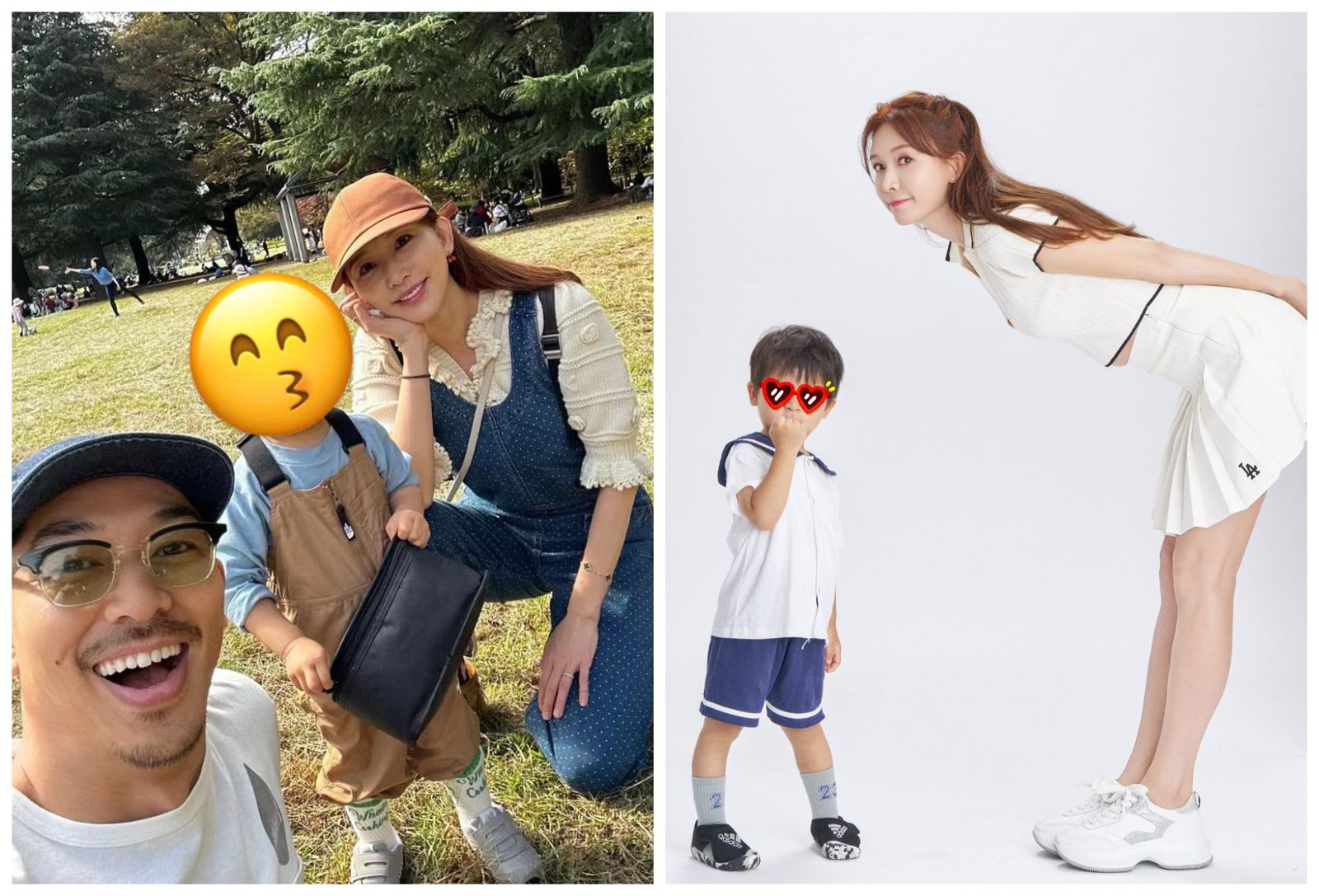 林志玲與AKIRA婚後育有3歲兒子。（翻攝林志玲臉書）