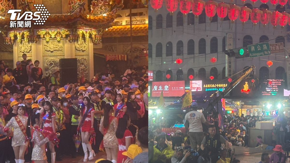 鎮瀾宮宛若不夜城!大甲媽祖遶境2025有嬌點 夜行直播藏魅力