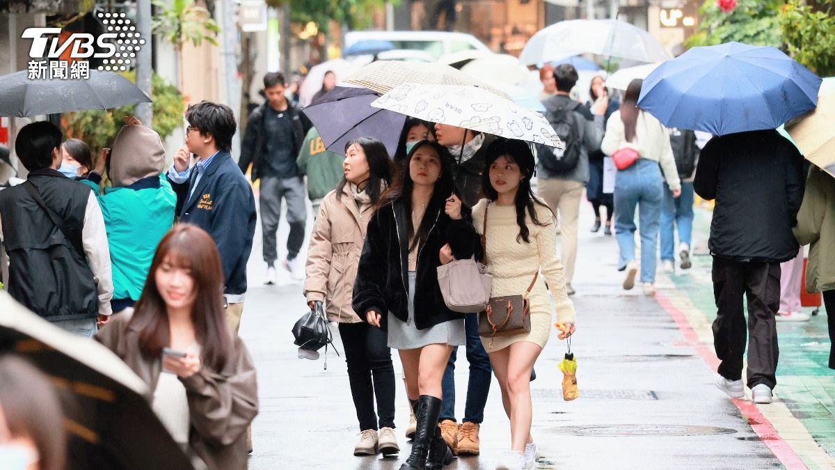 天氣/今起變天!「連3天雨狂掃」下不停 又冷探14度急降溫