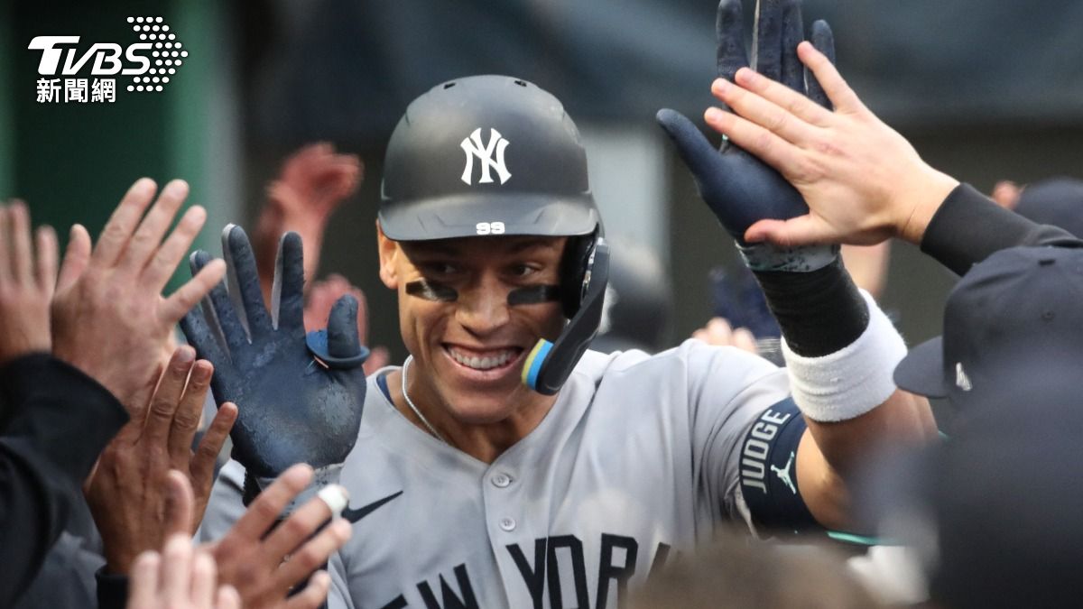 MLB/洋基「法官」開季7戰6轟 生涯千場321轟平貝比魯斯紀錄