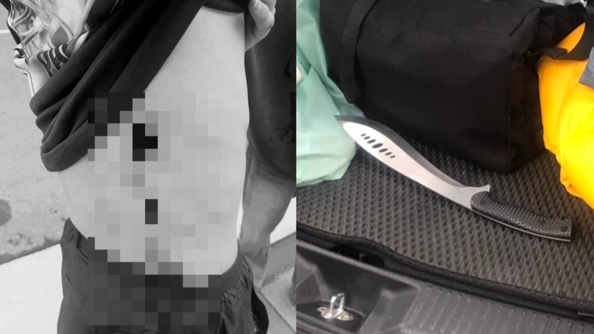 男不爽被看大罵看X小 西門町「狠砍南韓留學生」後酒駕逃逸