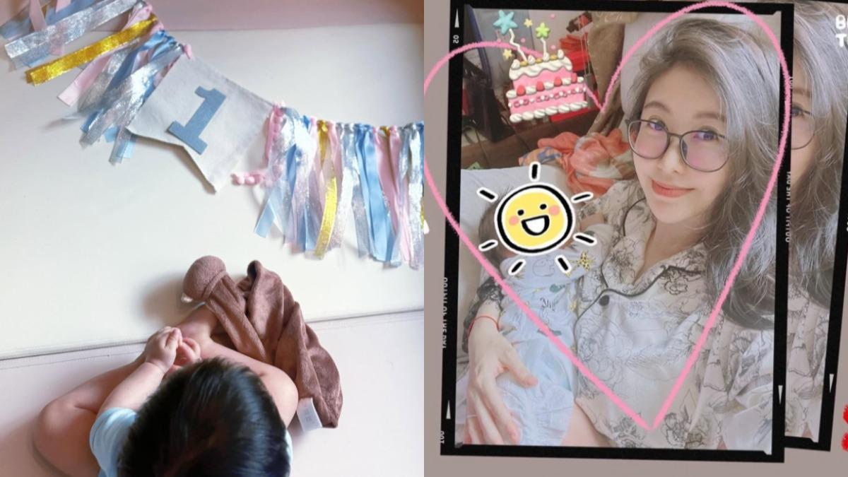 去年9月報喜當媽!愷樂突慶萌兒1歲生日 爆嫁上海醫師行蹤曝