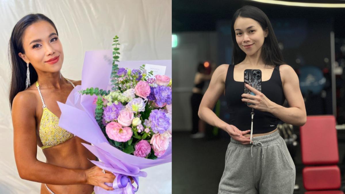 林芯儀去年開始接觸健美,讓她越來越熱愛健身。(圖/翻攝自林芯儀IG)