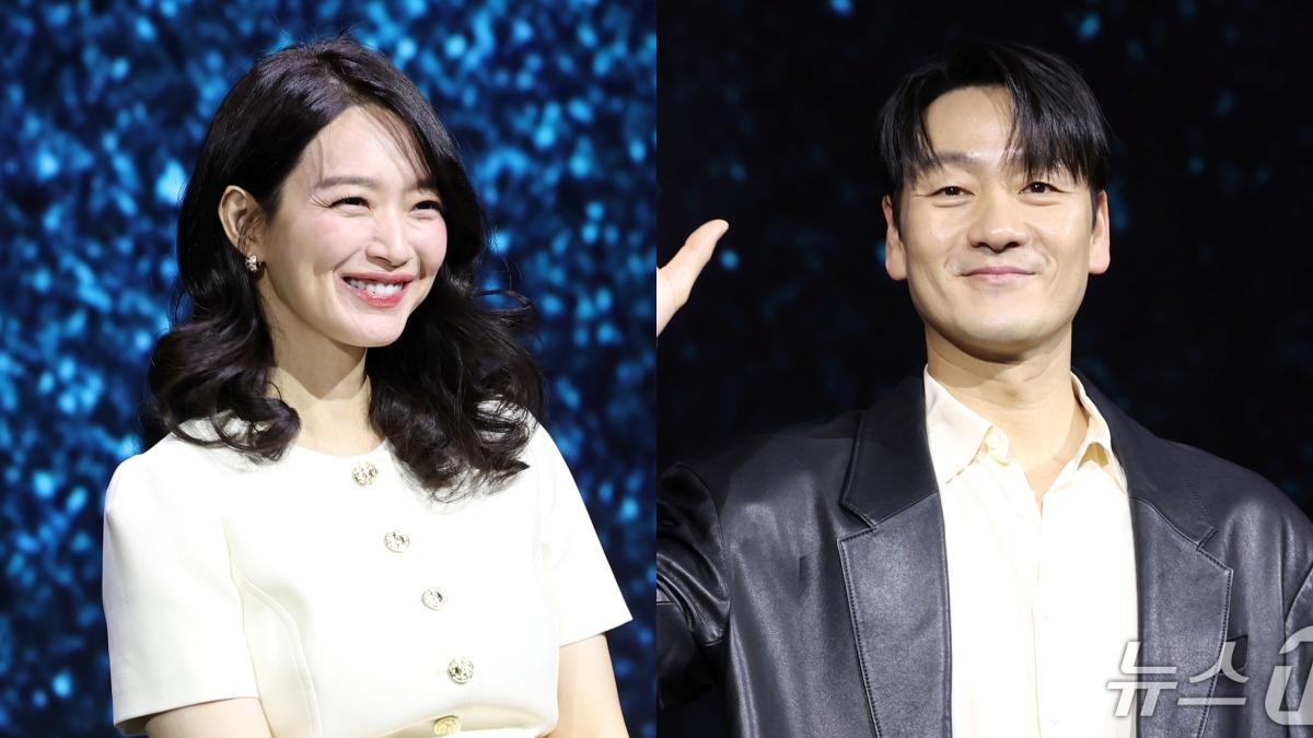 最近金南佶客串演出《惡緣》,也聊到跟申敏兒(左)、朴海秀的合作。(圖/news1提供)