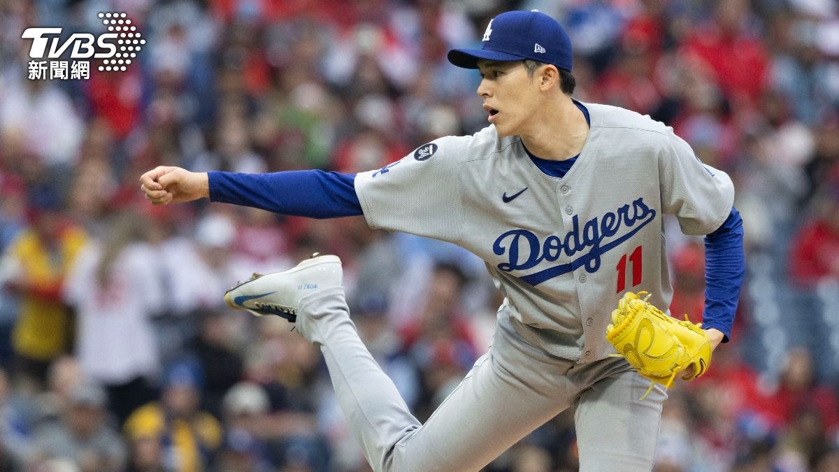MLB/佐佐木朗希回穩飆4K!4局僅失1分 助道奇力克費城人