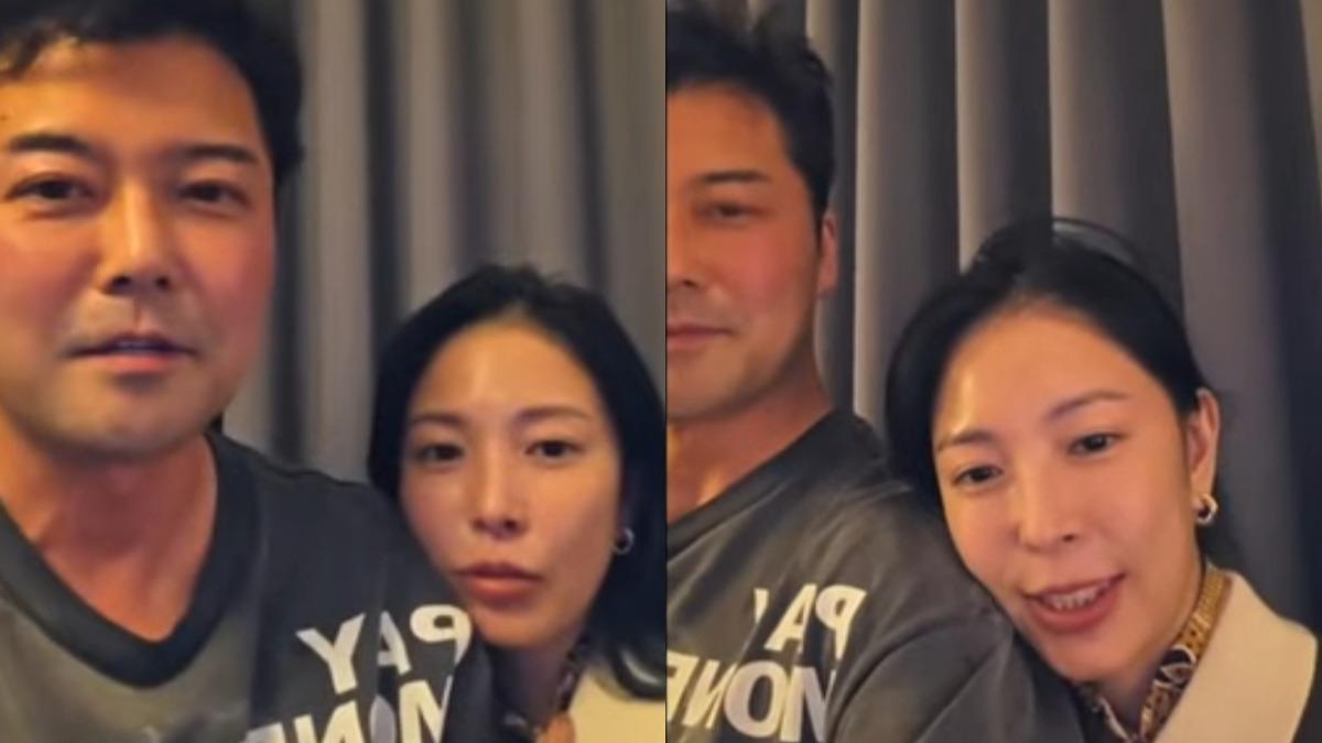 BoA眼神迷濛醉躺全炫茂肩膀!「親密捏臉全播出」公司嚇瘋急call