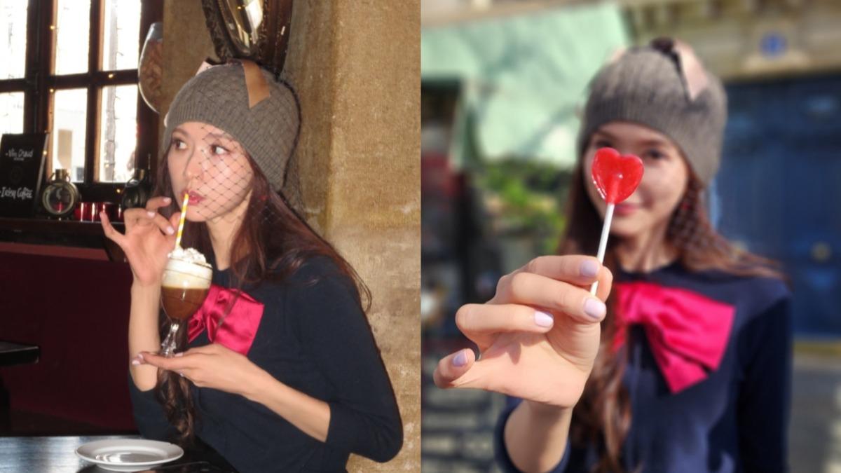林志玲大曬近照!手舉糖「擋不住好皮膚」 粉狂讚:太少女了