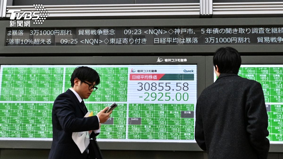 日韓股市開盤慘崩!日經指數跌逾2500點 「觸發熔斷」暫停交易