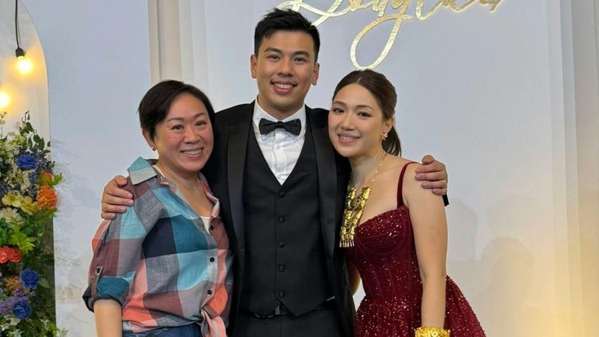 王祖藍妹妹結婚!滿身金飾超搶眼 哥哥曾豪砸千萬「買房送全家」