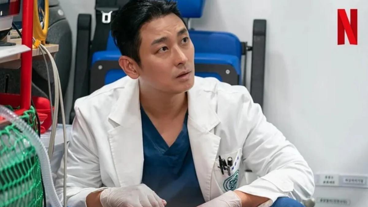 朱智勛以《外傷重症中心》入圍視帝。(圖/翻攝自Netflix)