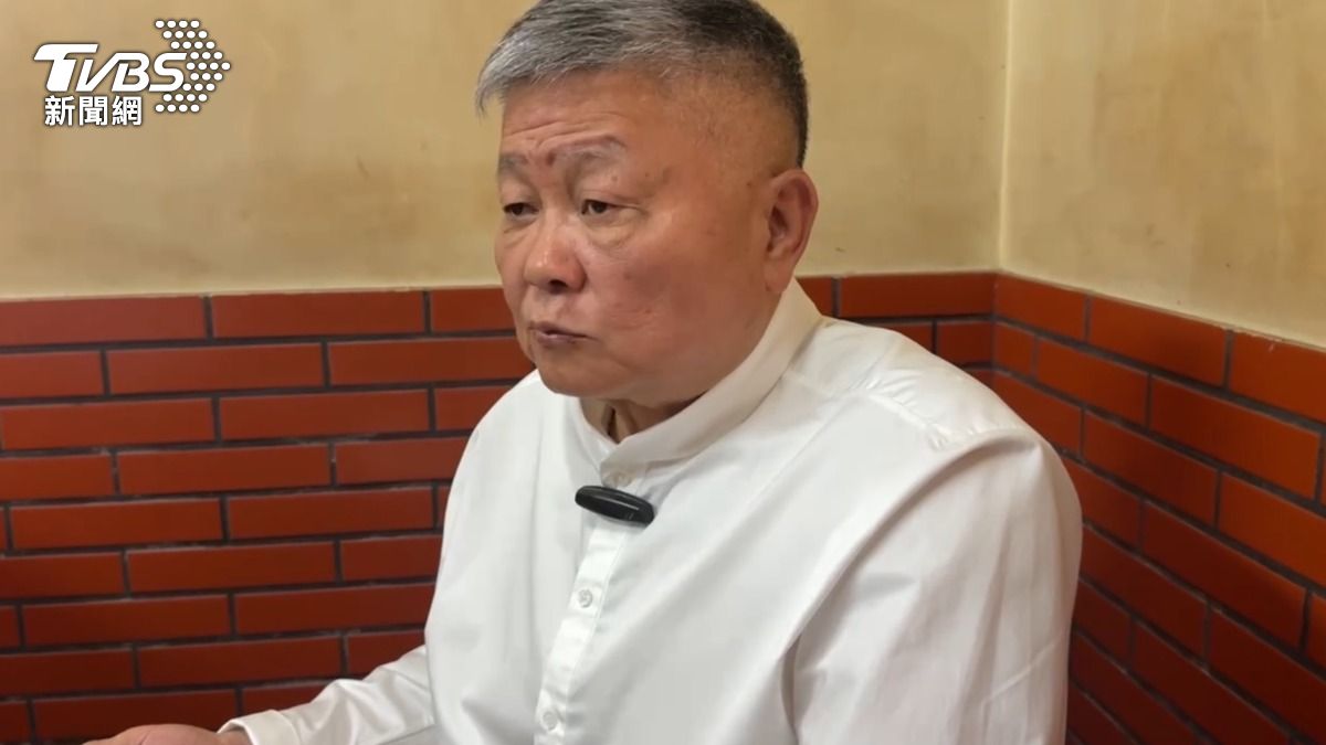 顏清標強調不是搶轎,大家都是「歡喜」迎接。(圖/TVBS)
