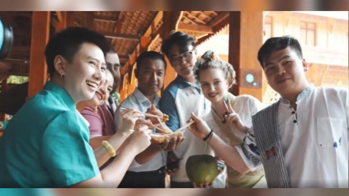 擴大免簽國,增加外籍觀光客,大陸藉由拚內需對抗美國關稅戰爭,不過成效如何有待觀察。(圖/CCTV+)