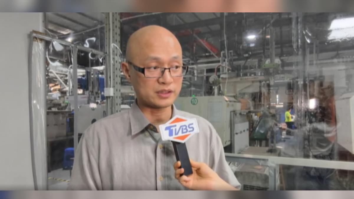 東莞台商,榮豪哲電子科技總經理呂子豪。(圖/謝賢熺 攝)
