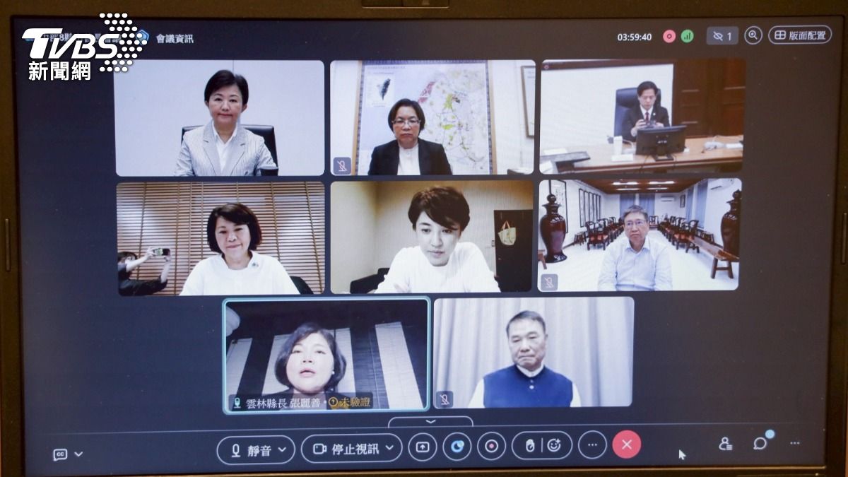 8個縣市首長發表聯合聲明。(圖/TVBS)