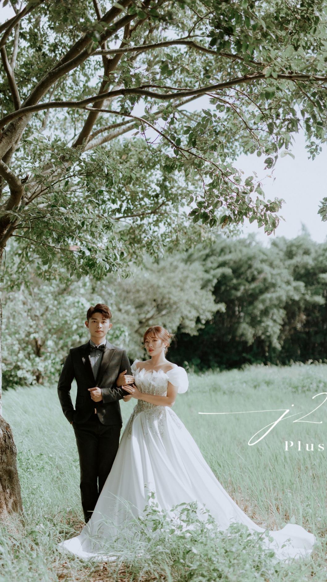賴慧如和劉家銘婚紗照。(圖/J2 Plus 婚紗攝影提供)