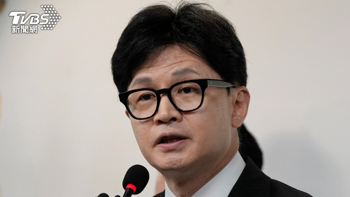 南韓國民力量黨韓東勳曾承諾若因黨的因素進行改選,將不會推派候選人。(圖/達志影像美聯社)