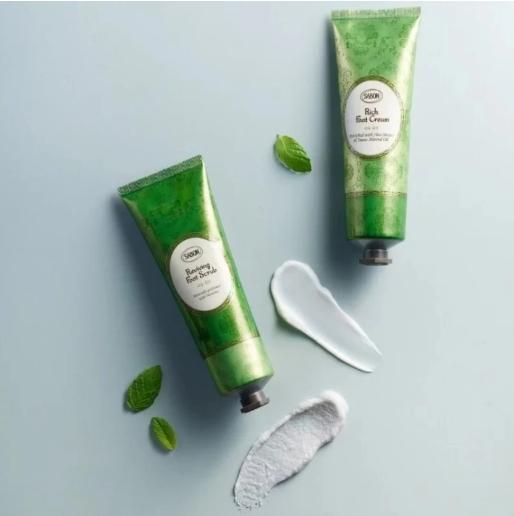 SABON 極潤足部修護霜。(圖/SABON官網)