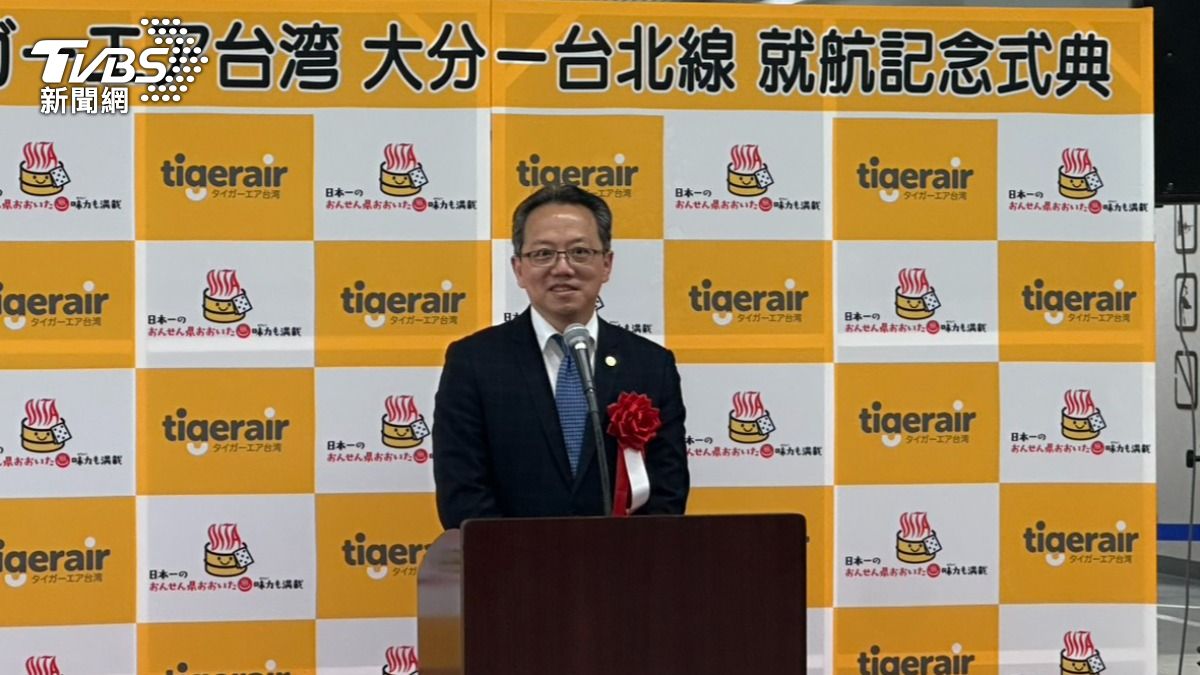 虎航商務長暨發言人許致遠。（圖／陳昫蓁攝）