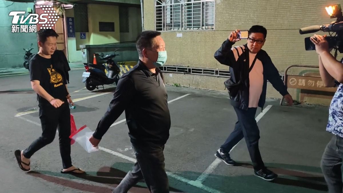 面對媒體拍攝，田朝益嗆說：「沒有拍過喔！是不是？是沒有拍過就是了？」。（圖／陳冠宇攝）