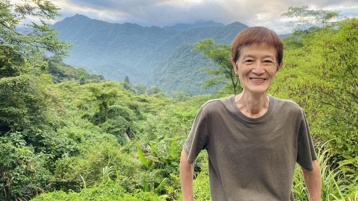 阿西在烏來生活享受山林之美。（圖／翻攝自陳博正臉書）