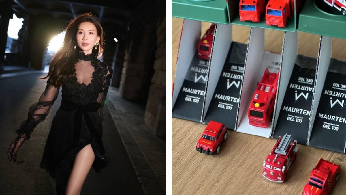 林志玲成為超人媽媽 為3歲兒做超狂玩具賽車道:嘆為觀止