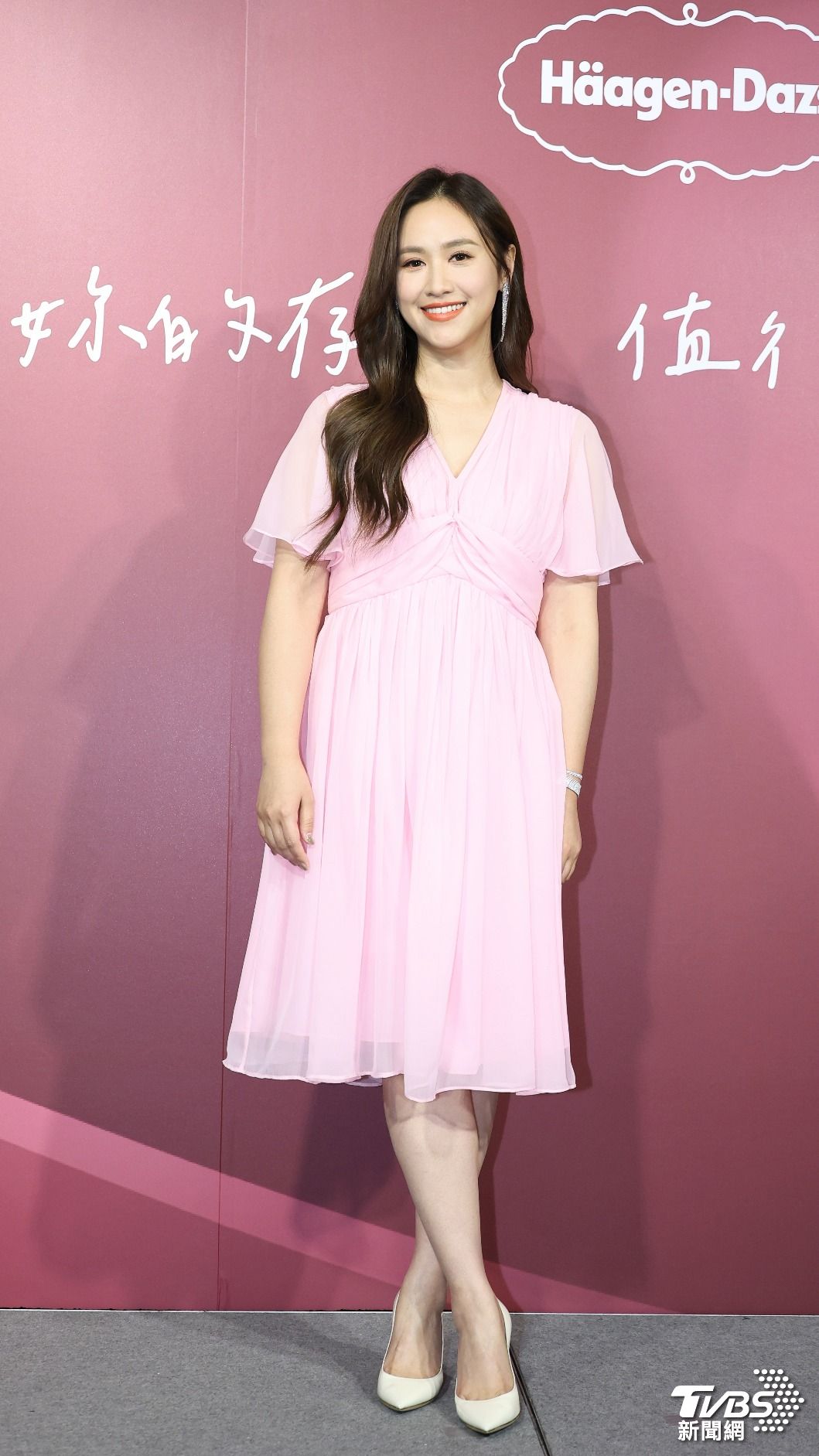 吳姍儒出席品牌代言記者會。(圖/張哲鳴攝)
