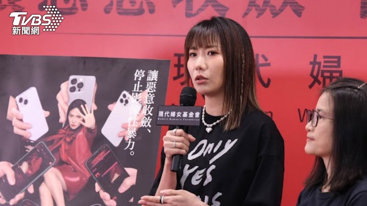 大牙認為性暴力應該一罪一罰。（圖／陳郁文攝）