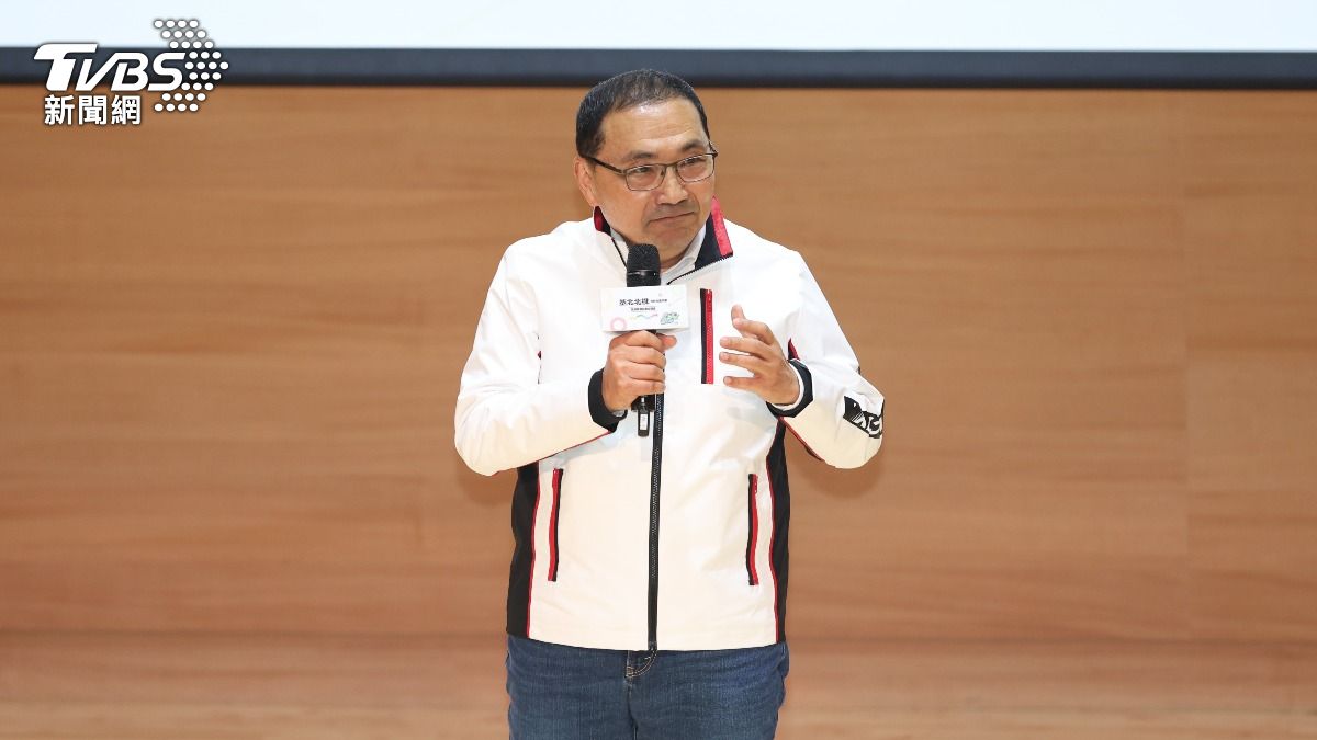 侯友宜說與三位市長彙整後,會將產業問題報告中央,以利向美方談判。(圖/華子琛攝)