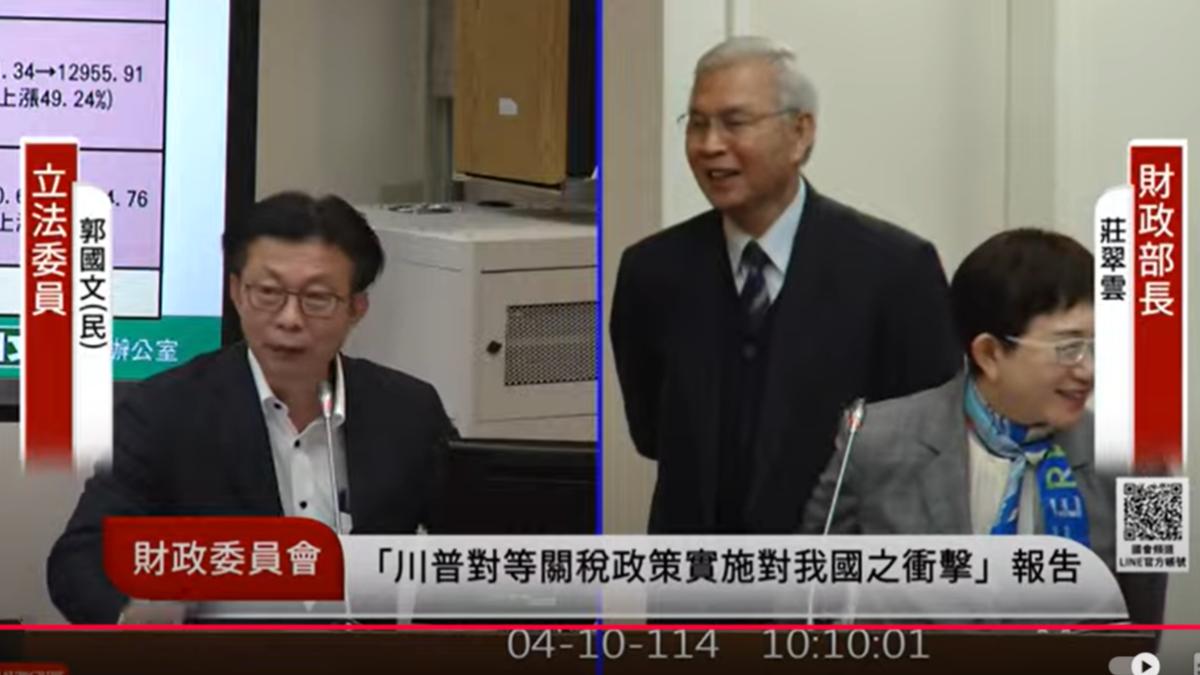 綠委質詢女部長評川普「比女人還女人」　話出口秒道歉：沒歧視