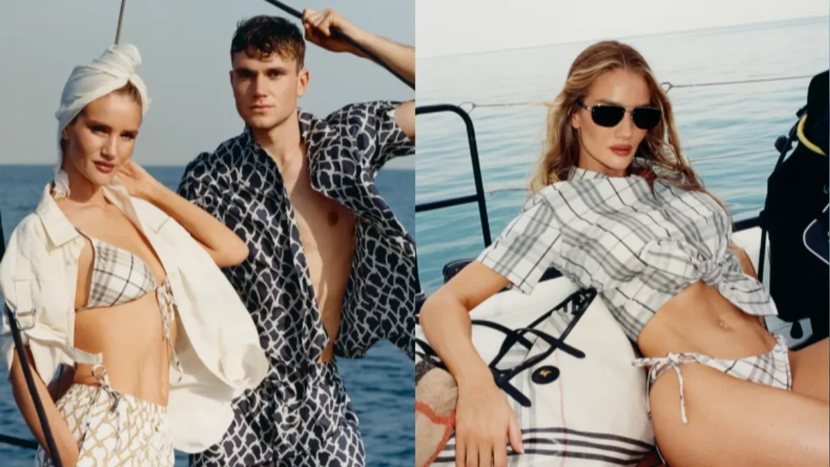 Burberry隆重呈獻2025盛夏系列。(圖/翻攝自Burberry)