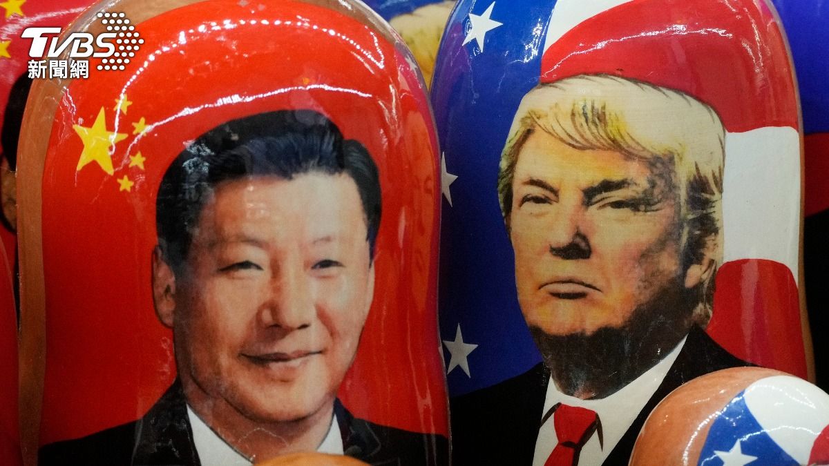 川普集中火力對準中國。（圖／達志影像美聯社）