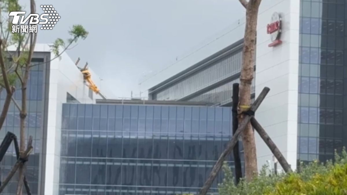 台積電回應,目前現場已管制並進行復原。(圖/TVBS)