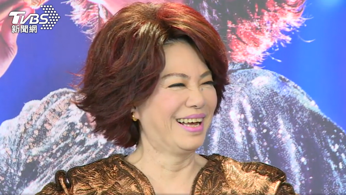 蔡琴謝謝外界關心身體狀況。(圖/TVBS)