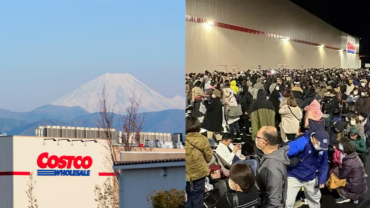 日新景點!好市多「與富士山同框」美翻 開幕凌晨3點湧千人排隊