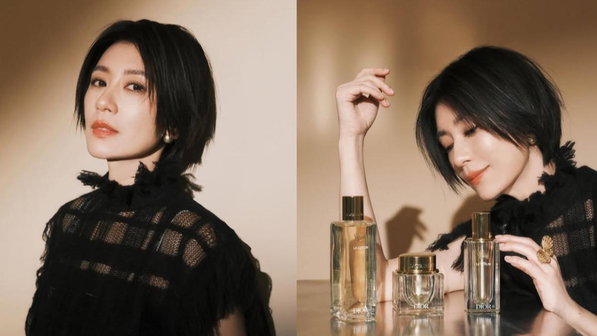 賈靜雯注重皮膚的「保濕與修護」。(圖/翻攝自IG@alyssachia)