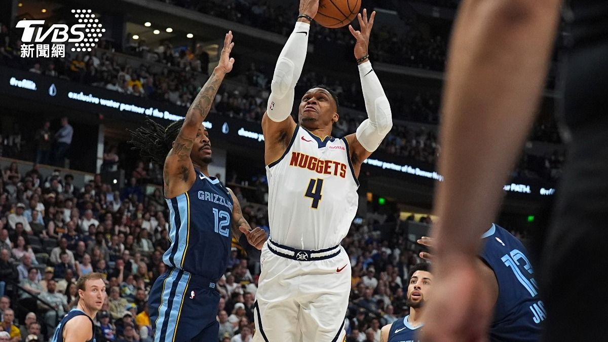 NBA上一位單季場均大三元的球員，正好就是約基奇今年的隊友威斯布魯克。（圖／達志影像美聯社）