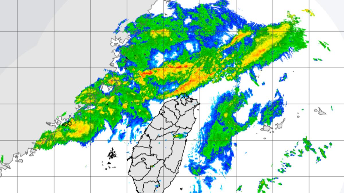 天氣/鋒面靠近!北部恐雷雨+8級陣風 鄭明典:不穩定帶入夜才到