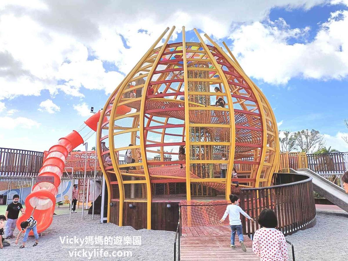 園區有高達「9公尺高」的溜滑梯。(圖/「Vicky媽媽的遊樂園」提供)